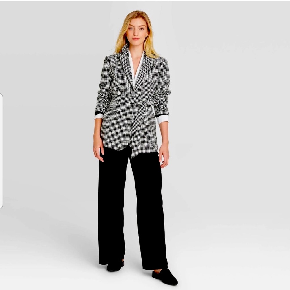A New Day Belted Blazer Jacket Size: Small